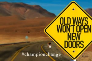Become a champion of change