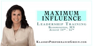 Leadership Development - Maximum Influence