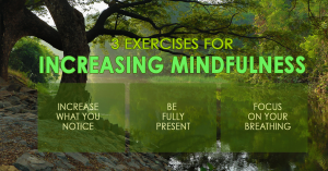Increasing Mindfulness